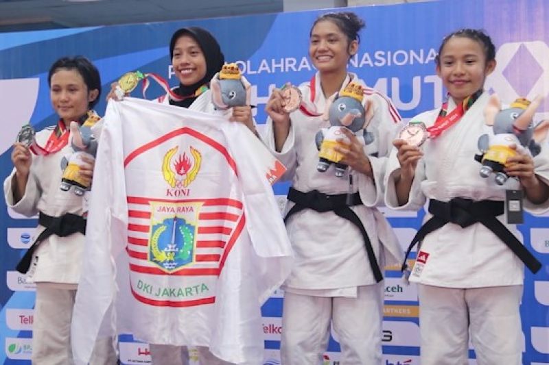 Tim Jakarta sabet empat medali emas di cabang judo PON XXI