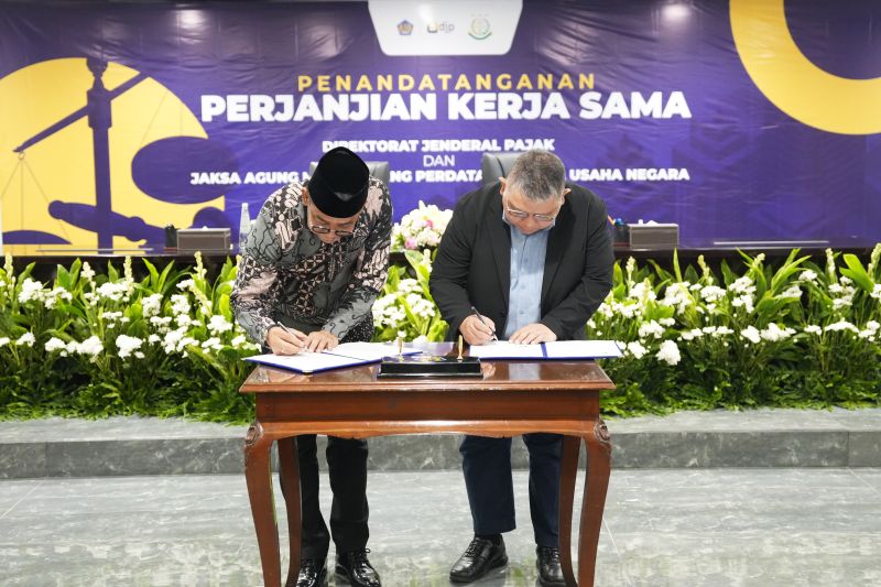 Ditjen Pajak teken kerja sama dengan Kejaksaan Agung