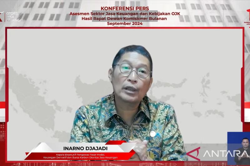 OJK catat modal asing masuk ke pasar saham Rp52,75 triliun