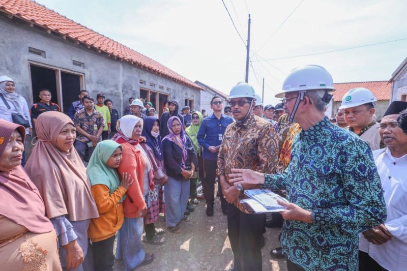 Kementerian PUPR-Jateng bangun 98 rumah sederhana sehat di Pekalongan 