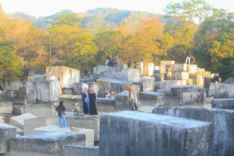 Area bekas tambang marmer jadi objek wisata