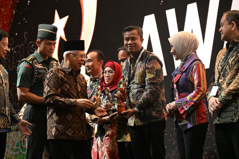 Wapres serahkan SDGs Action Awards 2024 kepada pemangku kepentingan 