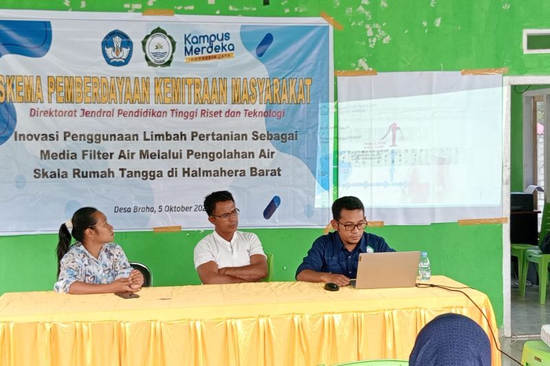 Unkhair terapkan teknologi penyaring air berbasis limbah pertanian 