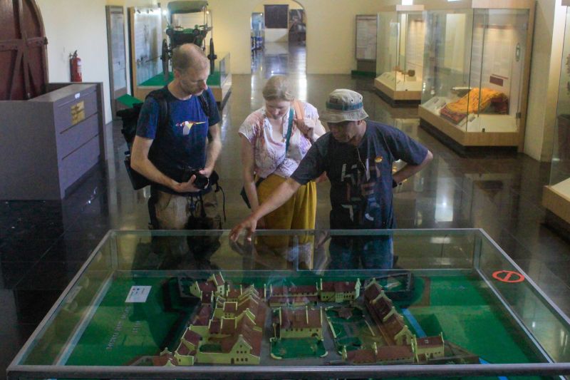 Wisman kunjungi Museum La Galigo di Makassar