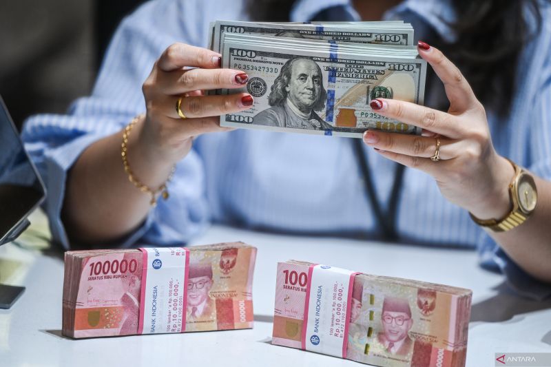 Rupiah Selasa menanjak 30 poin menjadi Rp15.536 per dolar AS