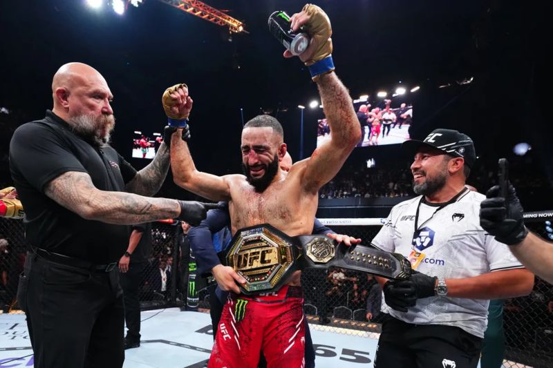 Belal akan pertahankan gelar pertama kali lawan Rakhmonov pada UFC 310