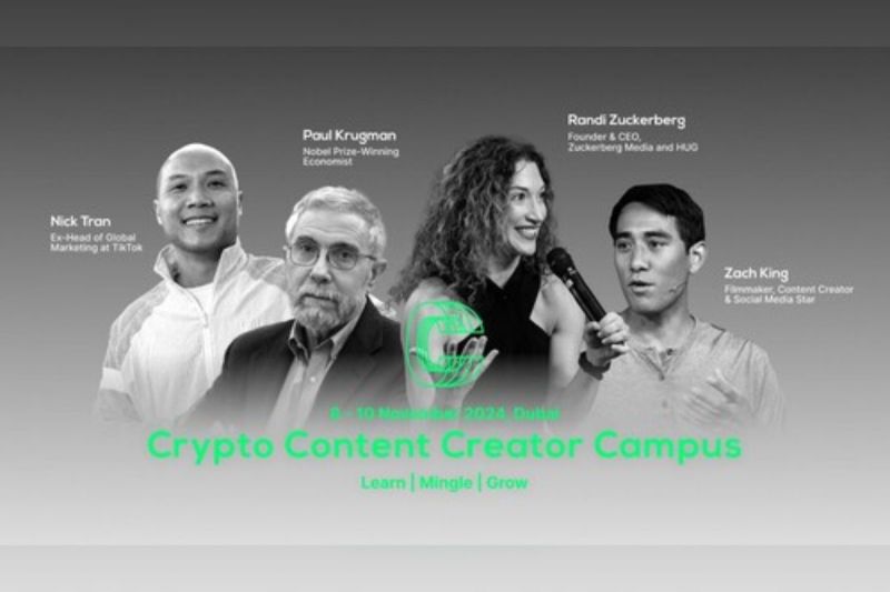 Crypto Content Creator Campus (CCCC) Umumkan Daftar Pembicara Terkemuka untuk Ajang Edisi Perdana