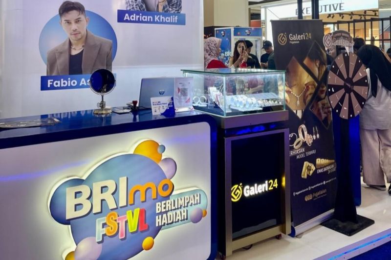 Galeri 24 ajak publik investasi emas lewat konsinyasi pada BRImo FSTVL