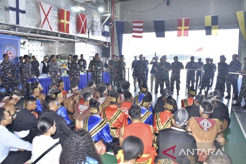 KRI WSH-991 siapkan tarian dan kuliner khas dalam misinya ke Pasifik