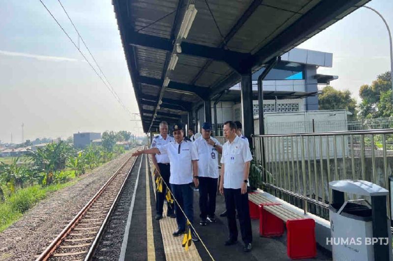 BPTJ pastikan ketersediaan angkutan lanjutan di Stasiun Pondok Rajeg