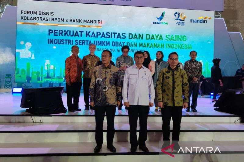 BPOM-Mandiri tegaskan penguatan kapasitas-daya saing UMKM obat-makanan 