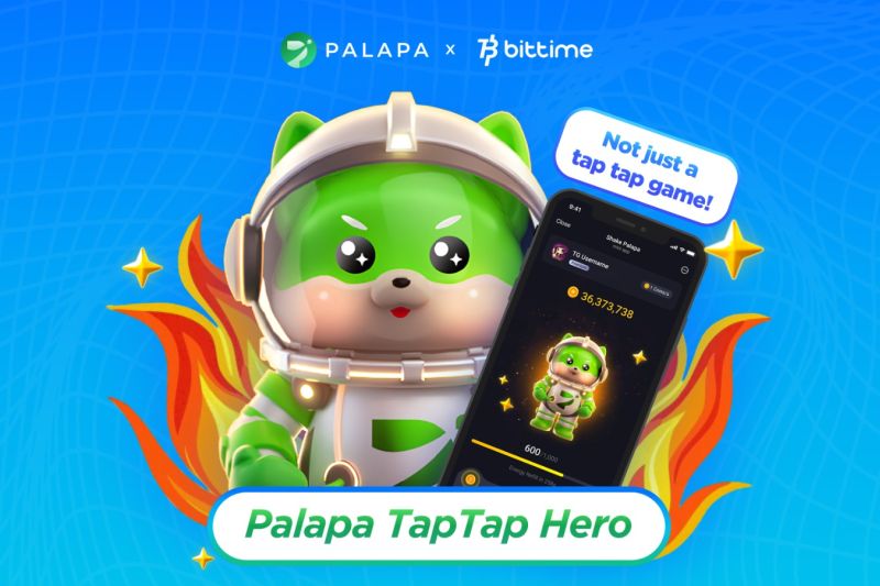 Bittime dan Palapa rilis GameFi berbasis Telegram incar tumbuh 10 kali