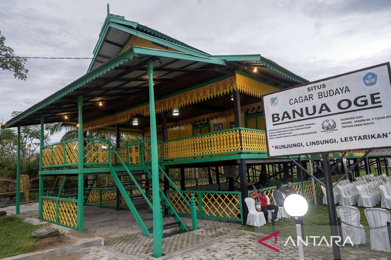 Situs cagar budaya Banua Oge di Palu