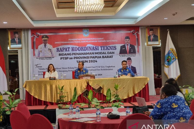 PTSP Papua Barat klaim realisasi investasi 2024 capai Rp3,7 triliun 