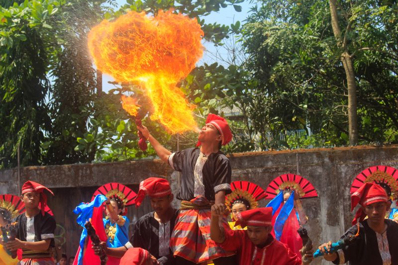 Festival budaya di Makassar