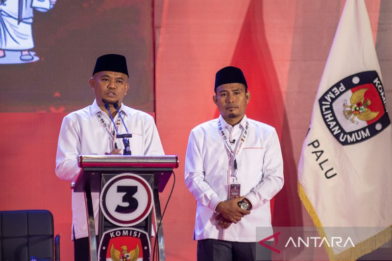 Debat publik pertama Pilkada Kota Palu