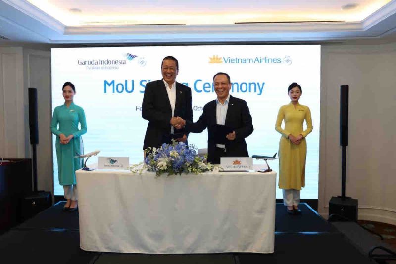 Garuda Indonesia-Vietnam Airlines perluas penerbangan di Asia Tenggara