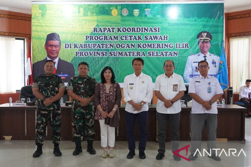 Kementan target cetak 125 ribu ha sawah baru di OKISumsel