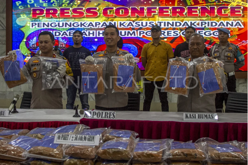 Pengungkapan kasus narkotika Polres Cilegon dengan Polresta Bukittinggi