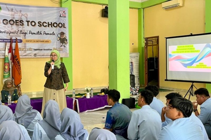 Bawaslu Jakut ajak siswa ikut lakukan pengawasan partisipatif