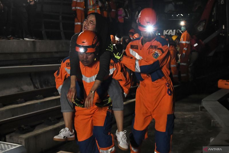 LRT Jabodebek gelar simulasi tanggap darurat