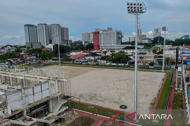 Pemkot optimis revitalisasi Stadion Kebun Bunga selesai di Desember 