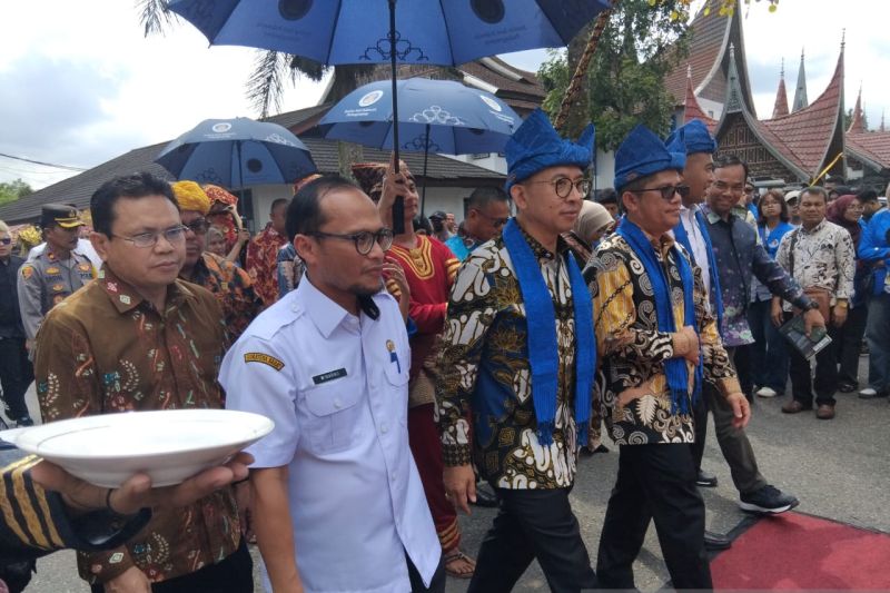 Menteri Kebudayaan RI Fadli Zon memberi kuliah umum di ISI Padang Panjang