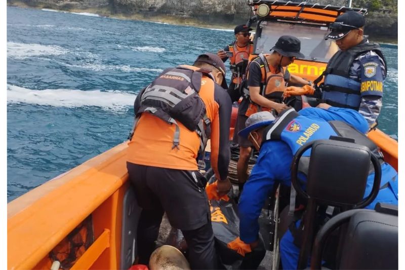 Basarnas temukan jasad pelajar Sumedang yang hanyut di Nusa Penida