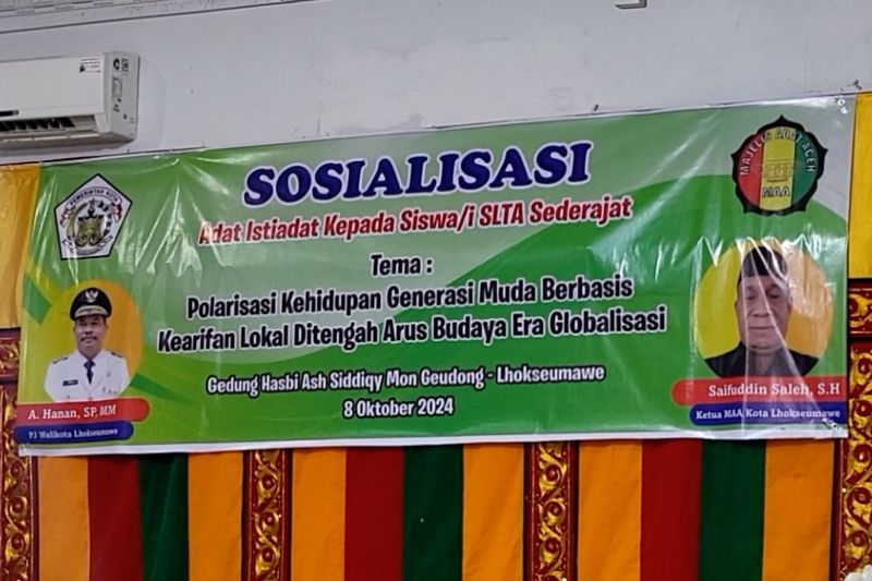 MAA Kota Lhokseumawe kenalkan kembali adat Aceh pada pelajar