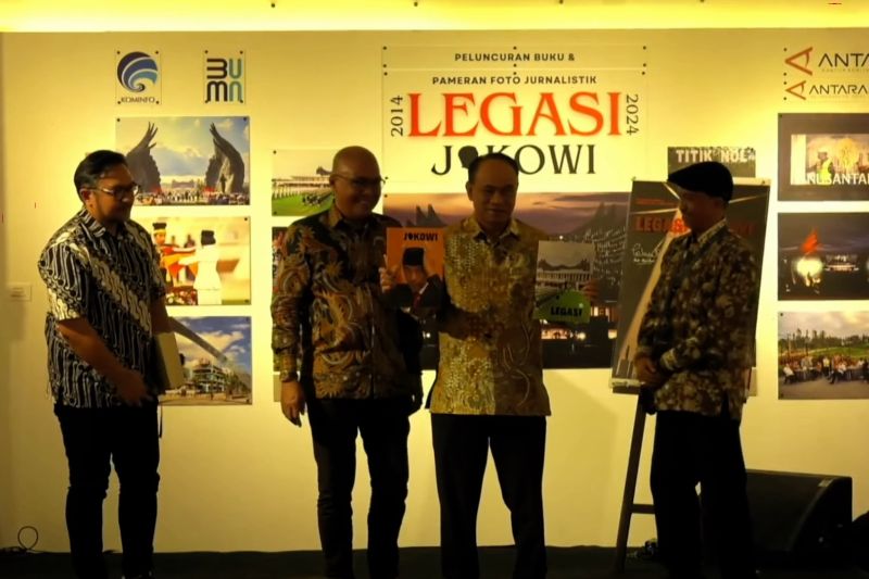 Pameran foto Legasi Jokowi 2014-2024 wujud bakti Antara kepada negara