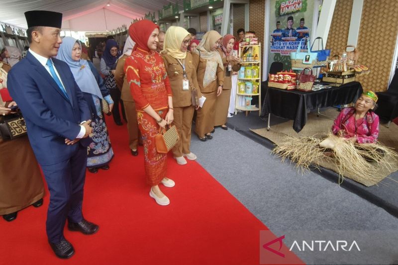 Bazar UMKM MTQ VII Korpri tampilkan produk unggul lintas Nusantara 