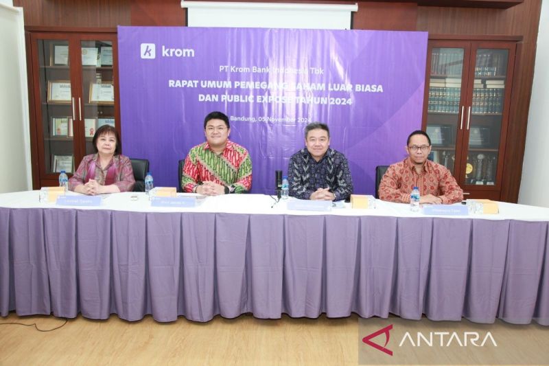 Krom Bank bukukan laba bersih Rp107,13 miliar di kuartal III 2024