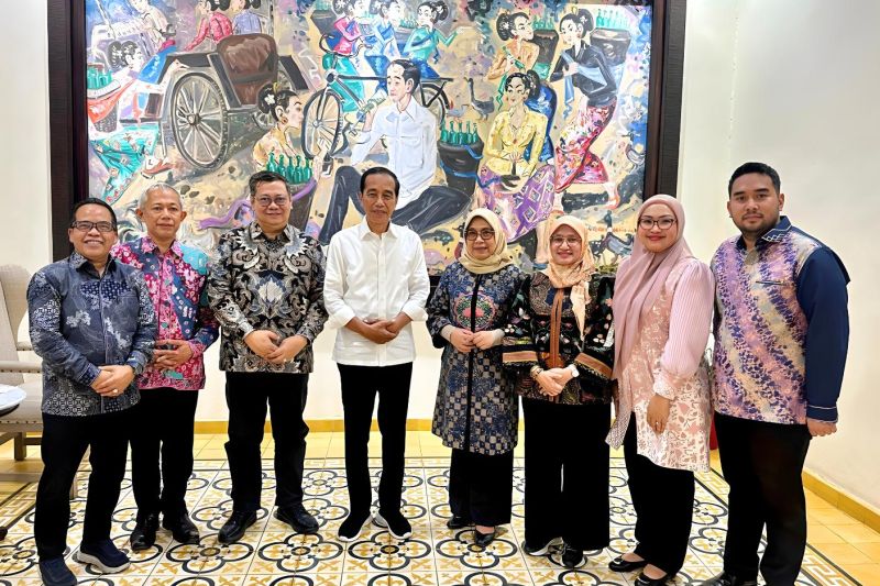 Jokowi terima manfaat pensiun dan tabungan hari tua dari TASPEN