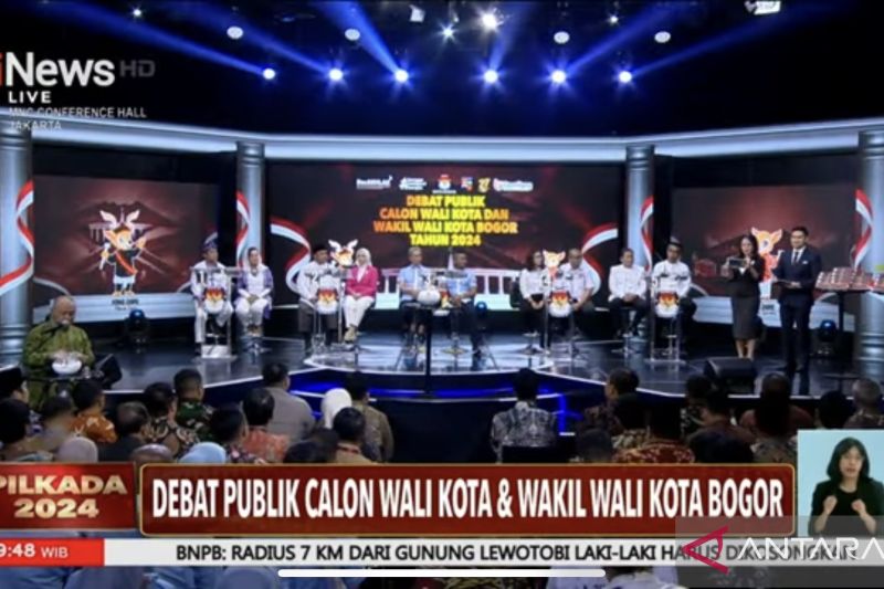 debat-pilkada-kota-bogor-bahas-pembangunan-sdm-hingga-tata-kelola