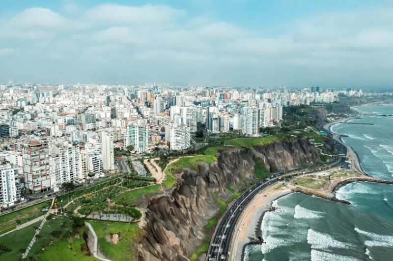 Keindahan pemandangan di Lima, ibu kota Peru