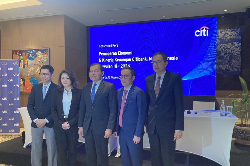 Citi Indonesia mebukukan laba Rp2,2 triliun hingga kuartal III-2024