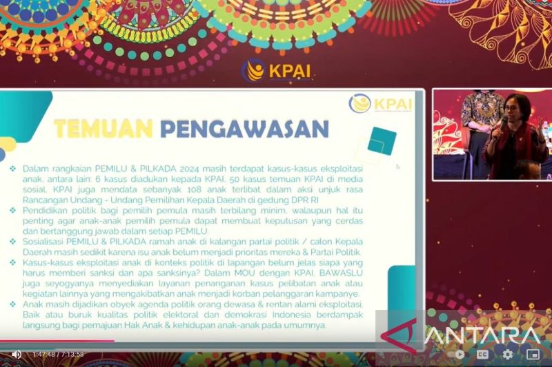 KPAI: Peserta dan penyelenggara pilkada harus berperspektif hak anak