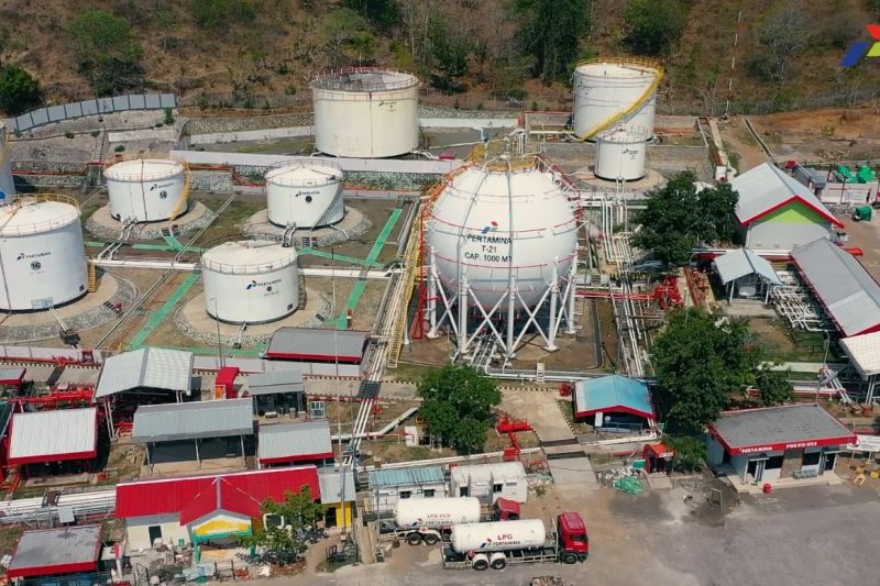 Pertamina PatraNiaga rampungkan proyekTerminal LPG Bima NTB