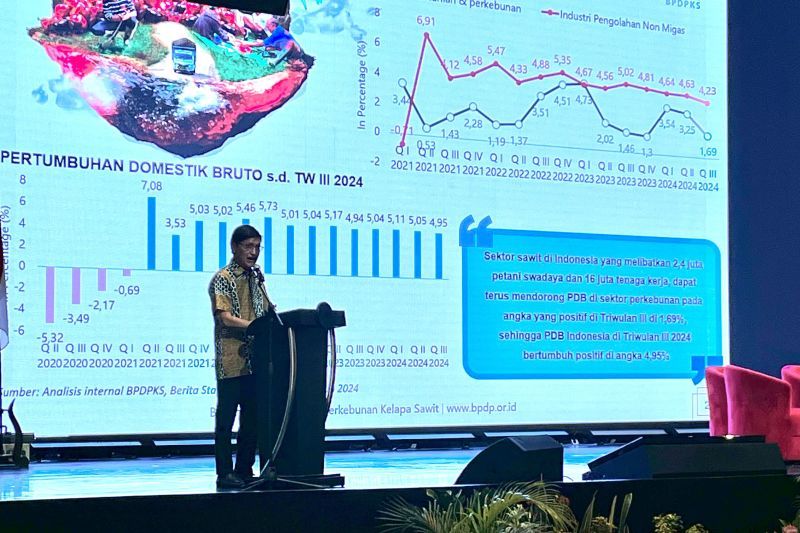 BPDPKS sebut penyaluran dana peremajaan sawit capai Rp9,83 triliun