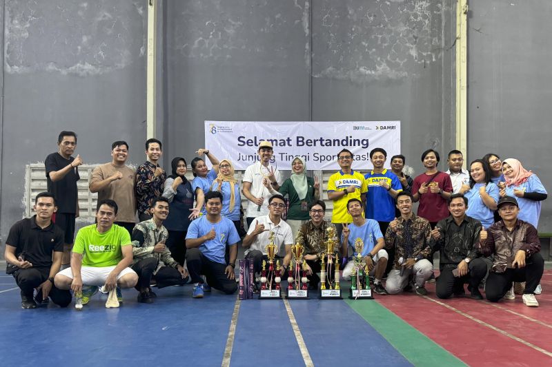 Adakan Event Sport Day Peringati HUT ke-78 DAMRI, Perkuat Sinergi di Internal