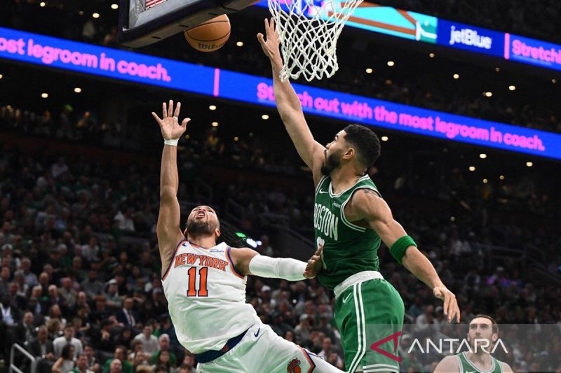 Brunson pimpin Knicks bangkit dan tundukkan Pistons di gim pertama