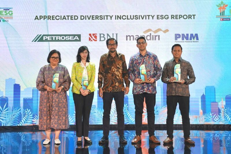 PNM raih penghargaan Appreciated Diversity Inclusivity ESG Report di ajang ESG Appreciation Night