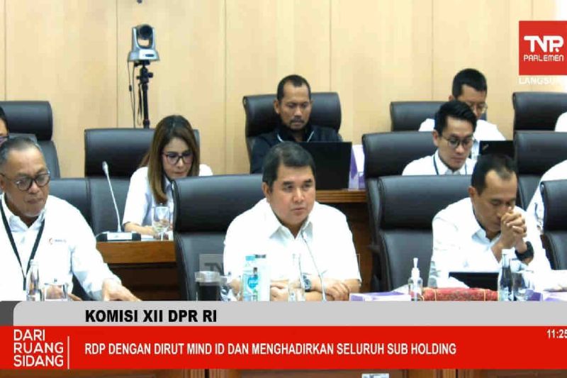 DPR apresiasi integrasi Grup MIND ID dan pengawalan proyek hilirisasi