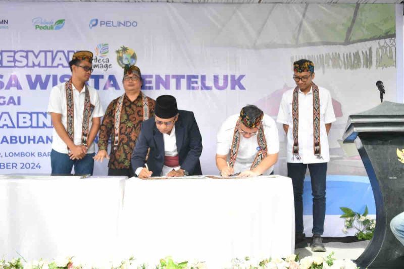 Pelindo kembangkan pariwisata berkelanjutan di Desa Senteluk NTB