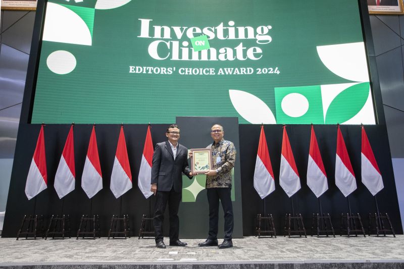 Bank BJB raih dua penghargaan di ajang Investing on Climate Awards