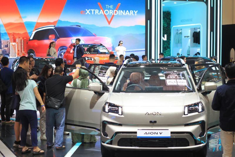 Merek mobil China raup ribuan pemesanan selama pameran GJAW 2024