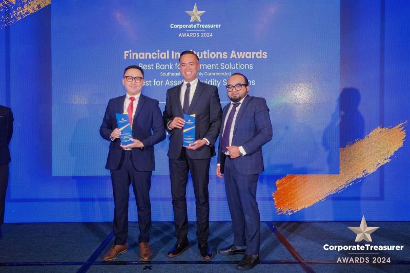 BNI sabet 2 penghargaan bergengsi internasional dari Corporate Treasurer Awards