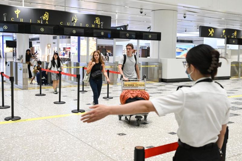 Bandara Daxing di Beijing catat rekor trafik turis asing