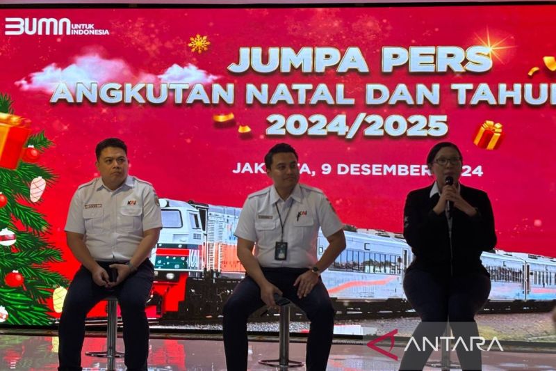 KAI tegaskan utamakan keamanan sambut masa angkut Natal dan Tahun Baru