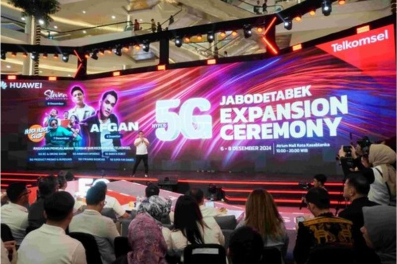 Telkomsel Kembali Perluas Jaringan 5G di Jabodetabek dengan Dukungan 